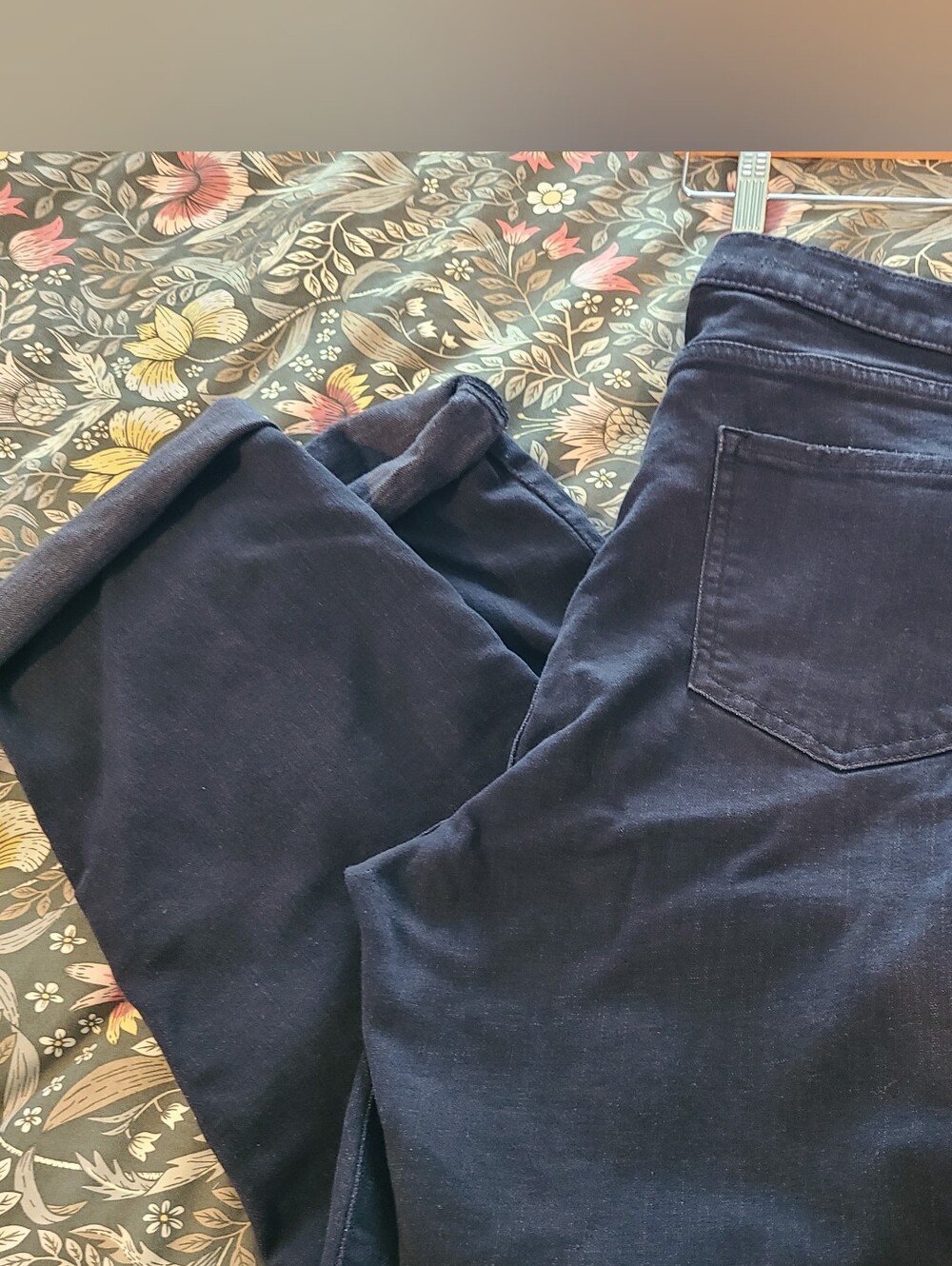 BR Factory Girlfriend Midrise Black Jeans.